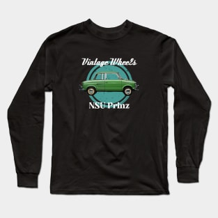 Vintage Wheels - NSU Prinz Long Sleeve T-Shirt